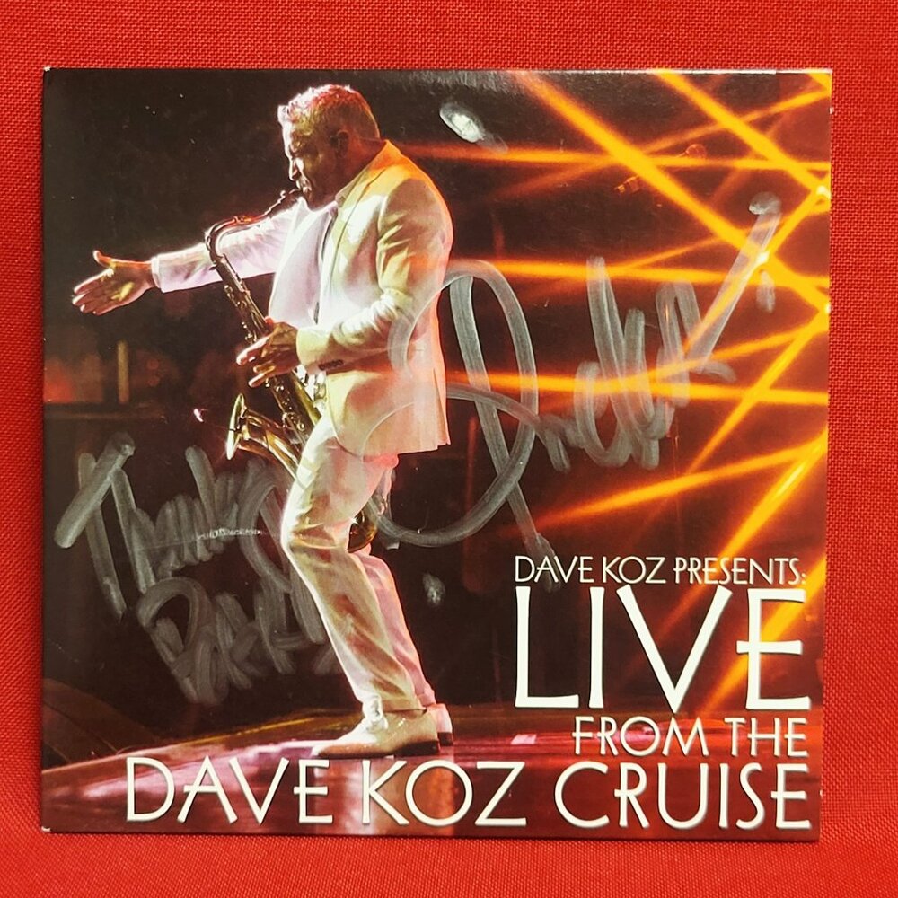 Dave Koz Presents Live From The Dave Coz Cruise CD 2019